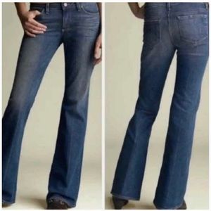 Paige - Robertson Mid rise relaxed wide leg jeans